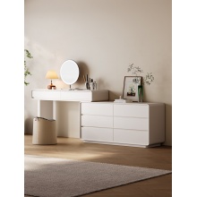 新款梳妆台斗柜现代简约轻奢网红女生高级床尾卧室梳妆台